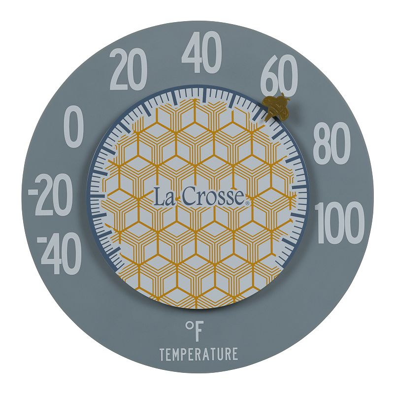 La Crosse Technology 8-in. Indoor / Outdoor Beehive Analog Dial Thermometer