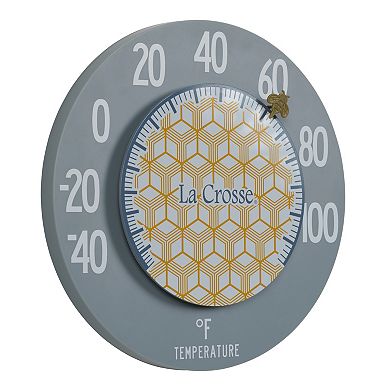 La Crosse Technology 8-in. Indoor / Outdoor Beehive Analog Dial Thermometer