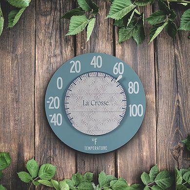 La Crosse Technology 8-in. Indoor / Outdoor Geometric Analog Dial Thermometer