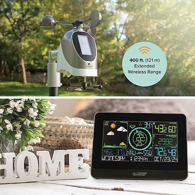 La Crosse Technology Wireless WiFi Professional Weather Center with Combo Sensor & Remote Monitoring