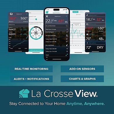 La Crosse Technology Wireless WiFi Professional Weather Center with Combo Sensor & Remote Monitoring