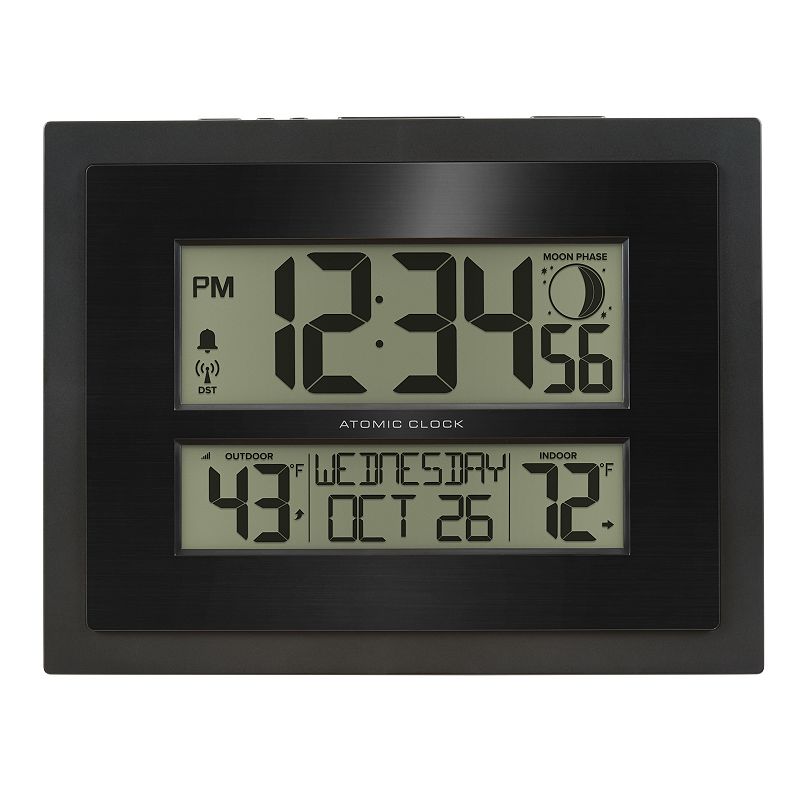 75575572 La Crosse Technology Atomic Digital Clock with Out sku 75575572