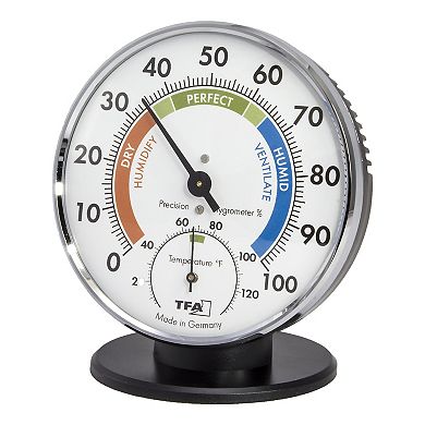 La Crosse Technology Analog Tablestand Thermo-Hygrometer
