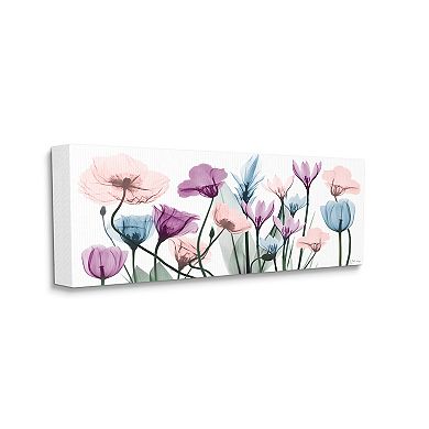 Stupell Home Decor Translucent Pastel Tulips Canvas Wall Art