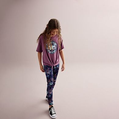 Girls 7-16 Converse Printed High Rise Leggings