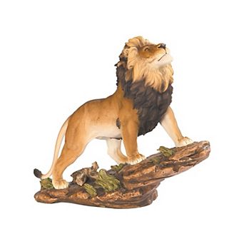 FC Design Realistic Lifelike 16"W Lion Walking Figurine Home Room Decor