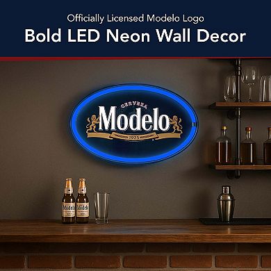 American Art Décor Modelo LED Oval Wall Decor