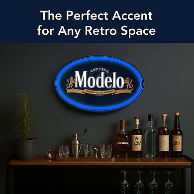 American Art Décor Modelo LED Oval Wall Decor