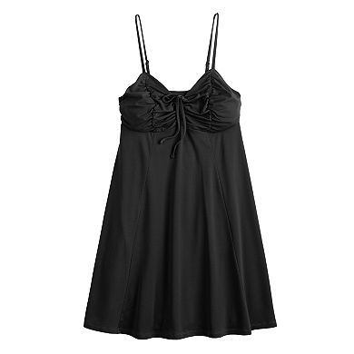 Juniors' SO® Ruched Babydoll Dress