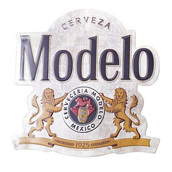 American Art Décor Modelo Cerveza Beer Metal Wall Decor
