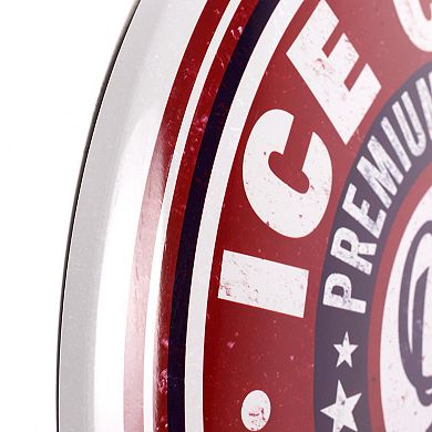 American Art Décor Ice Cold Craft Beer Metal Wall Decor