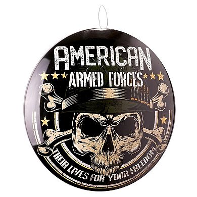 American Art Décor American Armed Force Metal Wall Decor