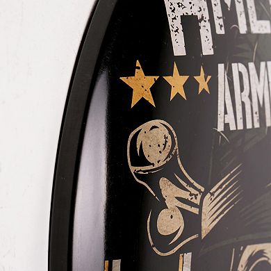 American Art Décor American Armed Force Metal Wall Decor