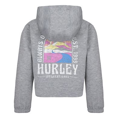 Girls 7-16 Hurley Notched Pullover Hoodie