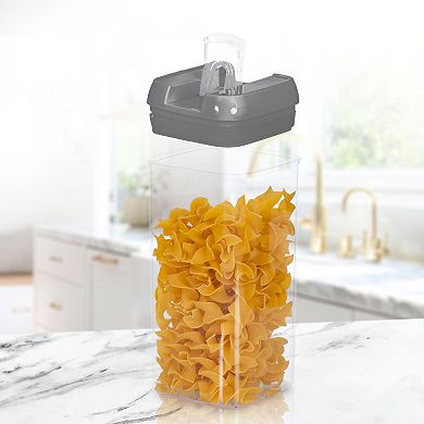 Cheer Collection Airtight Food Storage Containers, Set of 7 BPA Free with Labels and Marker