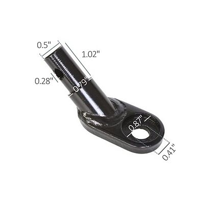 Type 'b' Bicycle Bike Trailer Coupler / Hitch Connector Sturdy