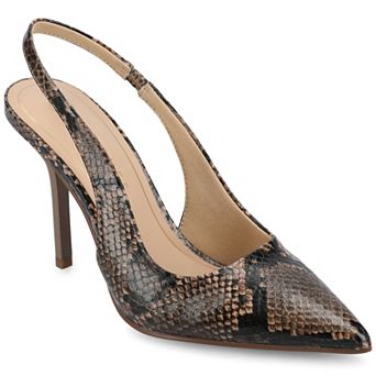 Journee Elenney Women's Slingback Heels