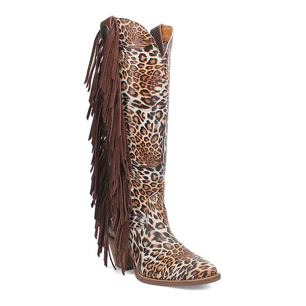 Zebra print cheap cowboy boots