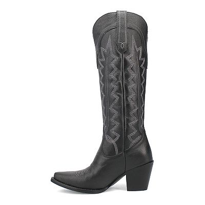 (取寄) ディンゴ レディース ハイ コットン Dingo women Dingo High Cotton Black Dingo High Cotton Women's Leather Western Boots