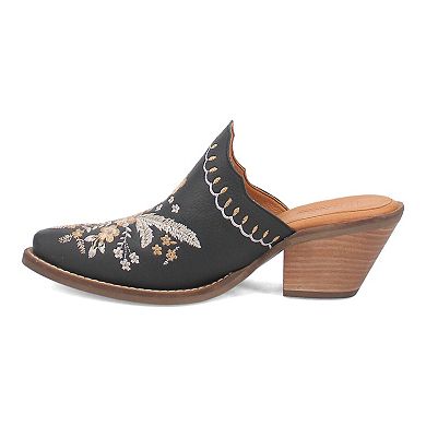 Dingo Wildflower Women's Leather Mules