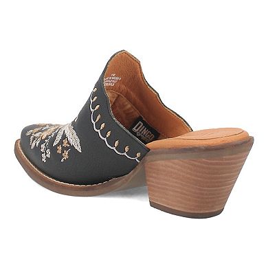 Dingo Wildflower Women's Leather Mules