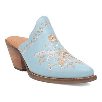 Dingo Wildflower Women's Leather Mules