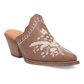 Dingo Wildflower Women's Leather Mules