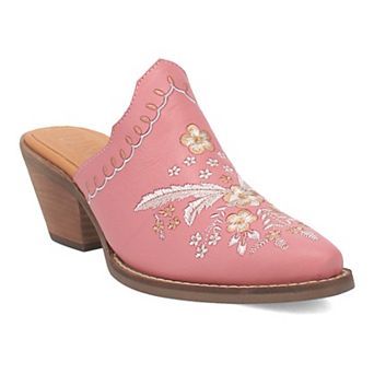 Dingo Wildflower Women's Leather Mules