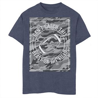 Boys 8-20 Football Beast On The Field Tee