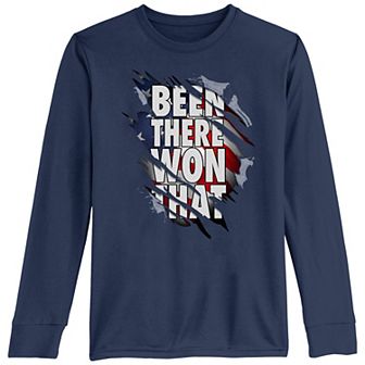 Boys 8-20 Been There Won That USA Flag Tee