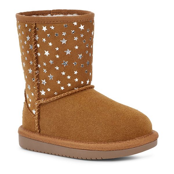 Koolaburra by UGG Koola Stars Short Toddler Girls Suede Winter Boots