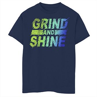 Boys 8-20 Grind And Shine Gradient Motion Sign Tee
