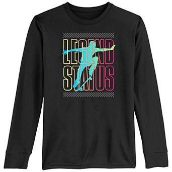 Boys 8-20 Skater Doing Ollie Legend Status Tee