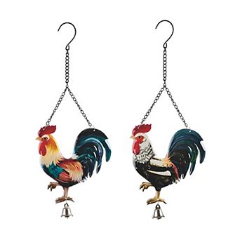 FC Design 2 pc Rooster Ornaments 6.75" Long Home Decoration Figurine Home Room Decor