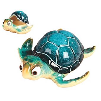 FC Design 6.75"W Green Sea Turtle Trinket Box Statue Fantasy Decoration Figurine Home Room Decor