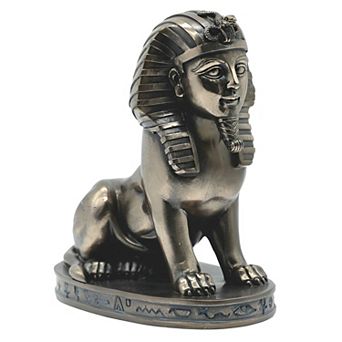 FC Design 6"H Great Sphinx of Giza in Bronze Egyptian Sphinx Statue Home Decor Figurine Home Room Decor