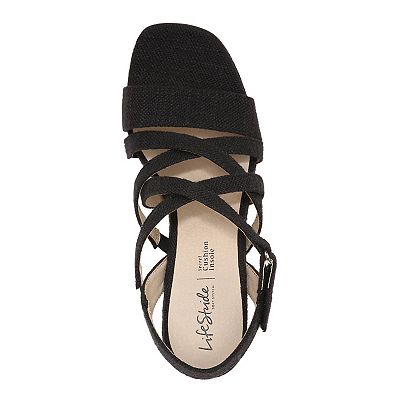LifeStride Indigo Women s Strappy Wedge Sandals