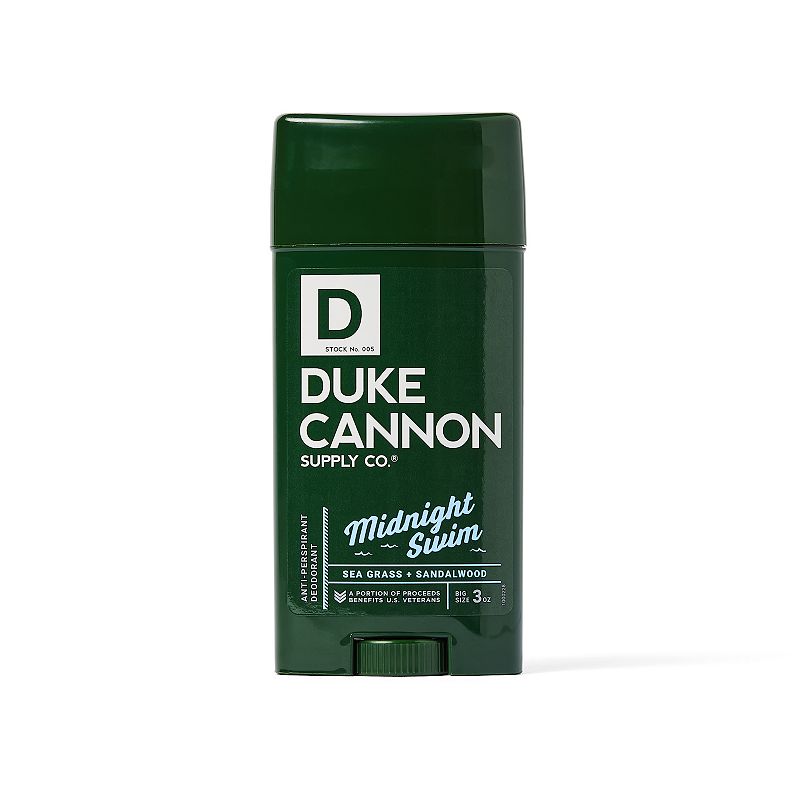 Duke Cannon Supply Co. Antiperspirant Deodorant - Midnight Swim, Blue