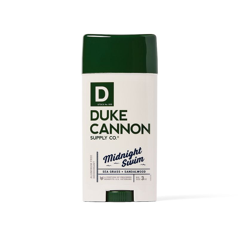 Duke Cannon Supply Co. Aluminum Free Deodorant - Midnight Swim, Blue