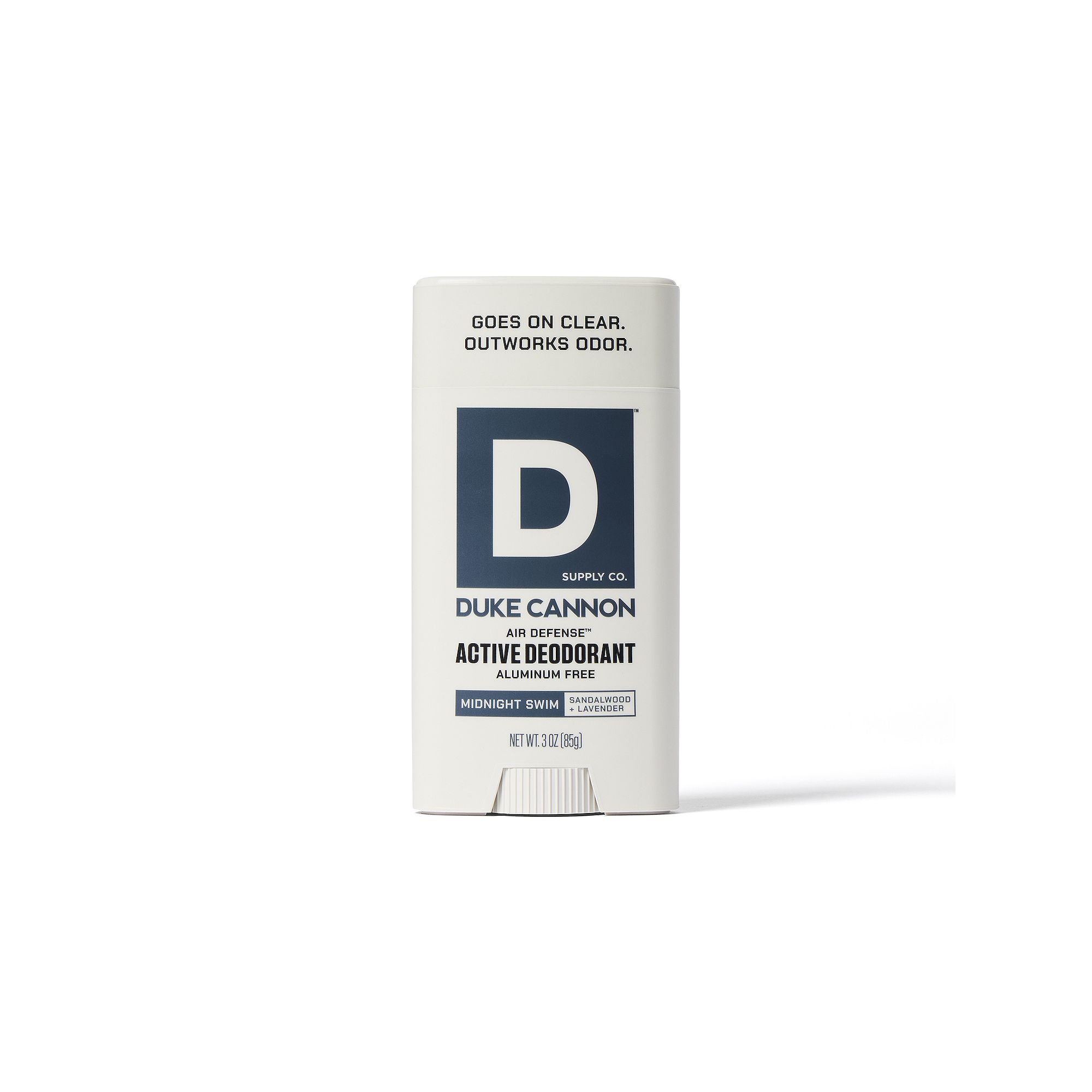 Duke Cannon Supply Co. Aluminum Free Deodorant, Black Swim