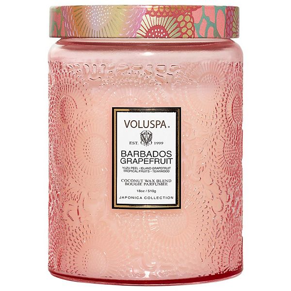 Voluspa Barbados Grapefruit Jar Candle