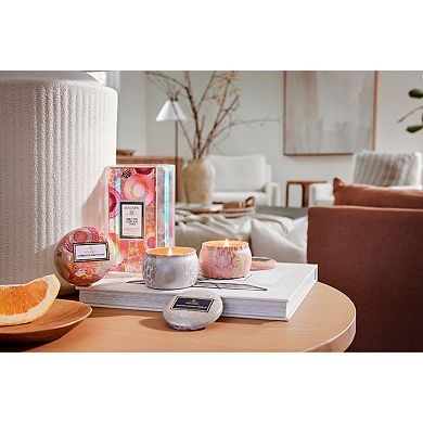 Tropical Oasis Mini Tin Candle Trio
