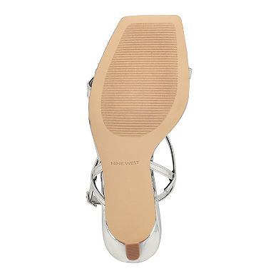 Nine West Oreece Women's Bridal Heeled Rhinestone Sandals