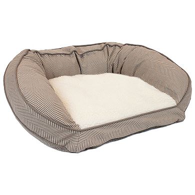 Precious Tails Orthopedic Memory Foam Sofa Pet Bed