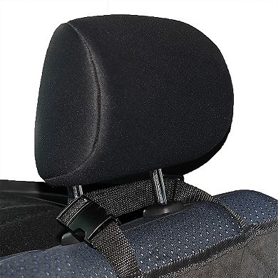 Precious Tails Quilted Bolster Car Seat Cover