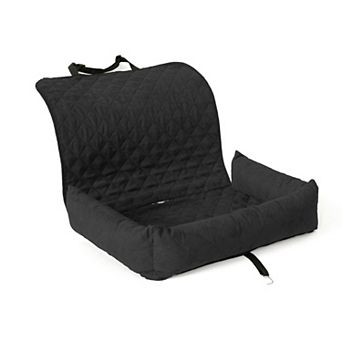 Precious Tails Quilted Bolster Car Seat Cover