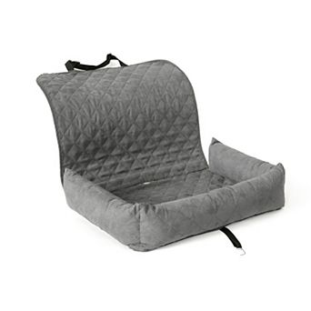 Precious Tails Quilted Bolster Car Seat Cover