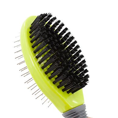 Precious Tails Double Sided Pet Grooming Brush