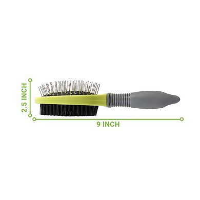 Precious Tails Double Sided Pet Grooming Brush
