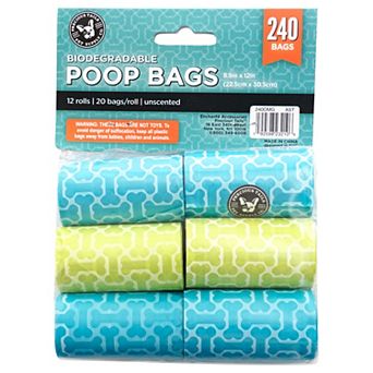 Precious Tails 240 Count Biodegradable Pet Bags